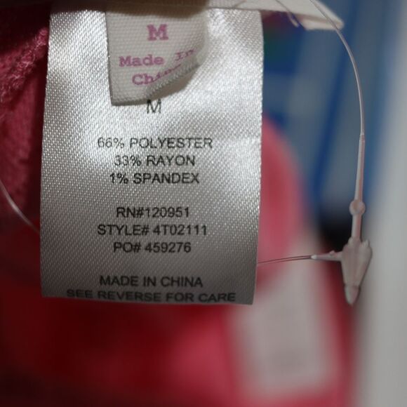 Wild Skye Pink Ribbed Knit  Flare Loungewear Matching Set Med NWT - Picture 11 of 14